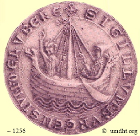 Lbecker Siegel um das Jahr 1256